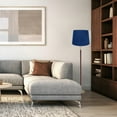 thumbnail image 5 of Urbanest Suede Drum, Lampshade, Royal Blue, 12", 5 of 6
