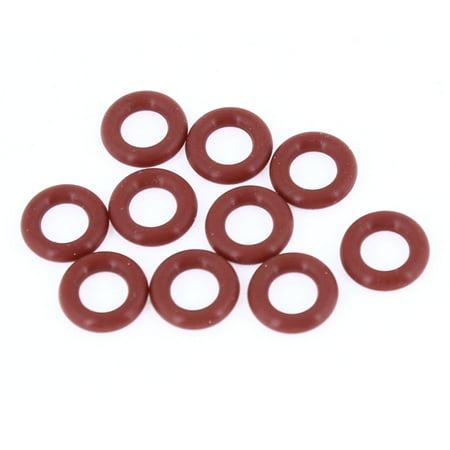 15pcs Rouge Silicone O-Ring Silicone VMQ CS3mm Épaisseur Caoutchouc O-Ring Joint D'étanchéité Joint D'étanchéité,21x15x3mm