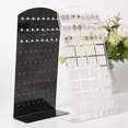 thumbnail image 4 of Elegance Earring Ear Studs Holder Jewellery Display Rack Earrings Display Stand Rack Mini L Shape Ear Stud Jewelry Show Holder White 13X8.8cm, 4 of 6