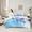Blue Purple 01, variant on Manfei Blue Pink Butterfly 7-Piece Bedding Comforter Set, Kawaii Dreamy Animal King Bedding Sets, Blossoms Floral Flower Reversible Bed Sheets, Luxury Bedroom Decor