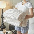 thumbnail image 4 of Cozy Plush Blanket 27x39 Inch Faux Fur Throw Blanket Solid Color for Couch Sofa, 4 of 7