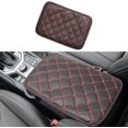 thumbnail image 1 of Monrand Universal Center Console Armrest Pad,Car Center Console Cover PU Car Armrest Cover Fit for Most Vehicles Car, 1 of 5