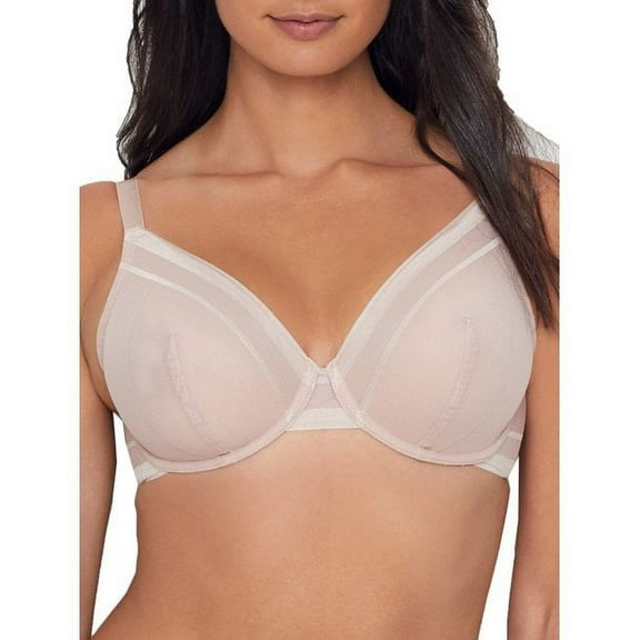 PARFAIT Shadow Grey Maya Unlined Plunge Bra, US 42C, UK 42C, NWOT