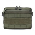 thumbnail image 2 of !Nylon Waist Pouch Storage Bag Waterproof Ripstop Wear-resistant Outdoor Bag Field Sundries Bag Utility Organizer Pouch, 2 of 6