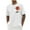 White, variant on KIHOUT Men's Cotton Blend Short Sleeve Crew Neck Tees, Coconut Tree Graphic T-shirt Soft and Comfortable T-shirts for Men, Moisture Wicking