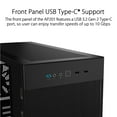 thumbnail image 6 of ASUS Prime AP201 MicroATX Tempered Glass Edition Supports Graphics Cards up to 338mm, Black, 6 of 8