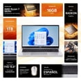thumbnail image 2 of Laptop ACER Aspire Lite 15 AMD Ryzen 7 5825U 16GB 1TB SSD 15.6” Full HD W11 Plata Teclado Español Mouse DXT Ideal para Trabajo y Multitarea, 2 of 5