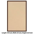 thumbnail image 4 of Benzara BM200970 12 x 2.5 ft. Machine Tufted Wool Rug with Action Backing, Brown, 4 of 4