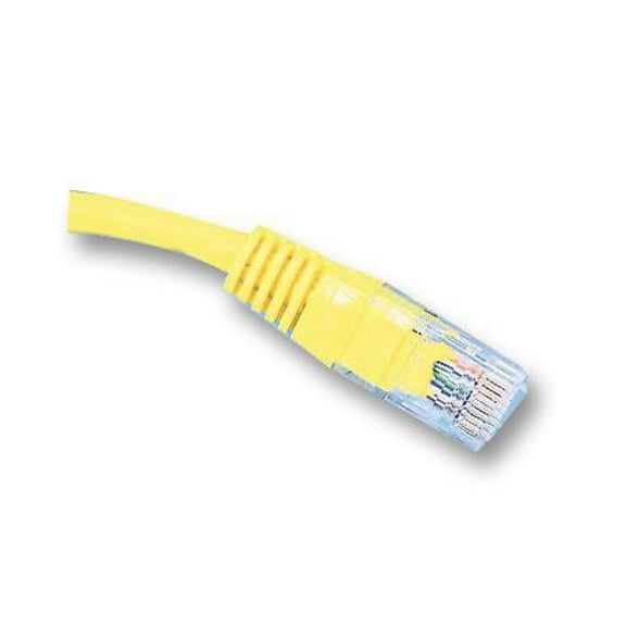 PRO SIGNAL - 1m Yellow Cat5e Ethernet Patch Lead