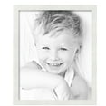 thumbnail image 2 of ArtToFrames 18" x 22" White Picture Frame, 18x22 inch White MDF Poster Frame (WOM-3930), 2 of 8