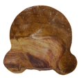 thumbnail image 3 of Wood Printing Block Stamp Indian Wooden Brown Textile Stamps Decorative Block, 3 of 3