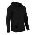 thumbnail image 5 of ZIMEGO Men's Long Sleeve Casual Hoodie - Athletic V-Neck Henley Pullover Shirt, 5 of 6