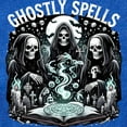 thumbnail image 2 of CafePress - Ghostly Spells - Cute Infant Baby Football Bodysuit, 2 of 3