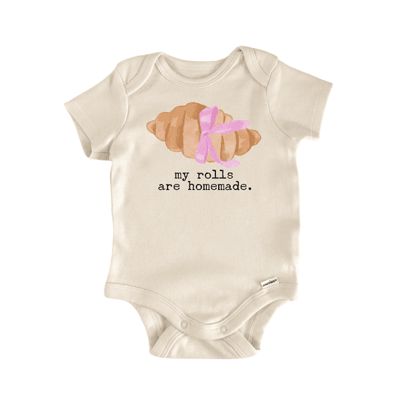 Cooking Baking Homemade Newborn Baby Bodysuit
