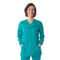 thumbnail image 1 of Landau Veste Médicale ProFlex pour Femmes : Coupe Moderne, Extensible, Col Rond à Boutons Pression 3038, 1 of 1