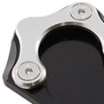 thumbnail image 4 of LOVIVER 4 Pcs Accessoires de Plaque de Support Latéral de Moto pour Argent, 4 of 5
