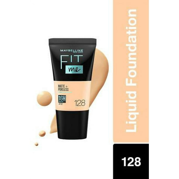 Buy Maybelline - Fit Me Foundation Matte + Poreless - 128: Warm Nude