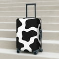 thumbnail image 5 of Uemuo Cow Print Black White Printed Washable Luggage Cover - Fashion Suitcase Protector Fits 18-32 Inch Luggage -X-Large, 5 of 9