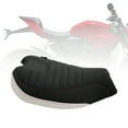 thumbnail image 4 of Front Rider Seat Driver Cushion Pu Strip White For Streetfighter V2 2022-2023, 4 of 10