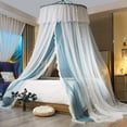 thumbnail image 1 of YAOMOBB Princess Bed Net Princess Bed Canopy Net Bedroom Decor Accessory, 1 of 6