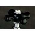thumbnail image 3 of Kingston Brass KS1171PKX Duchess Bridge Kitchen Faucet, Polished Chrome, 3 of 4