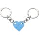 thumbnail image 1 of Heart Keychain Set, 2 Piece Keychain Heart for Two Heart Keychain Couple Keychains Valentine's Day Gift for Girlfriend Boyfriend, 1 of 5