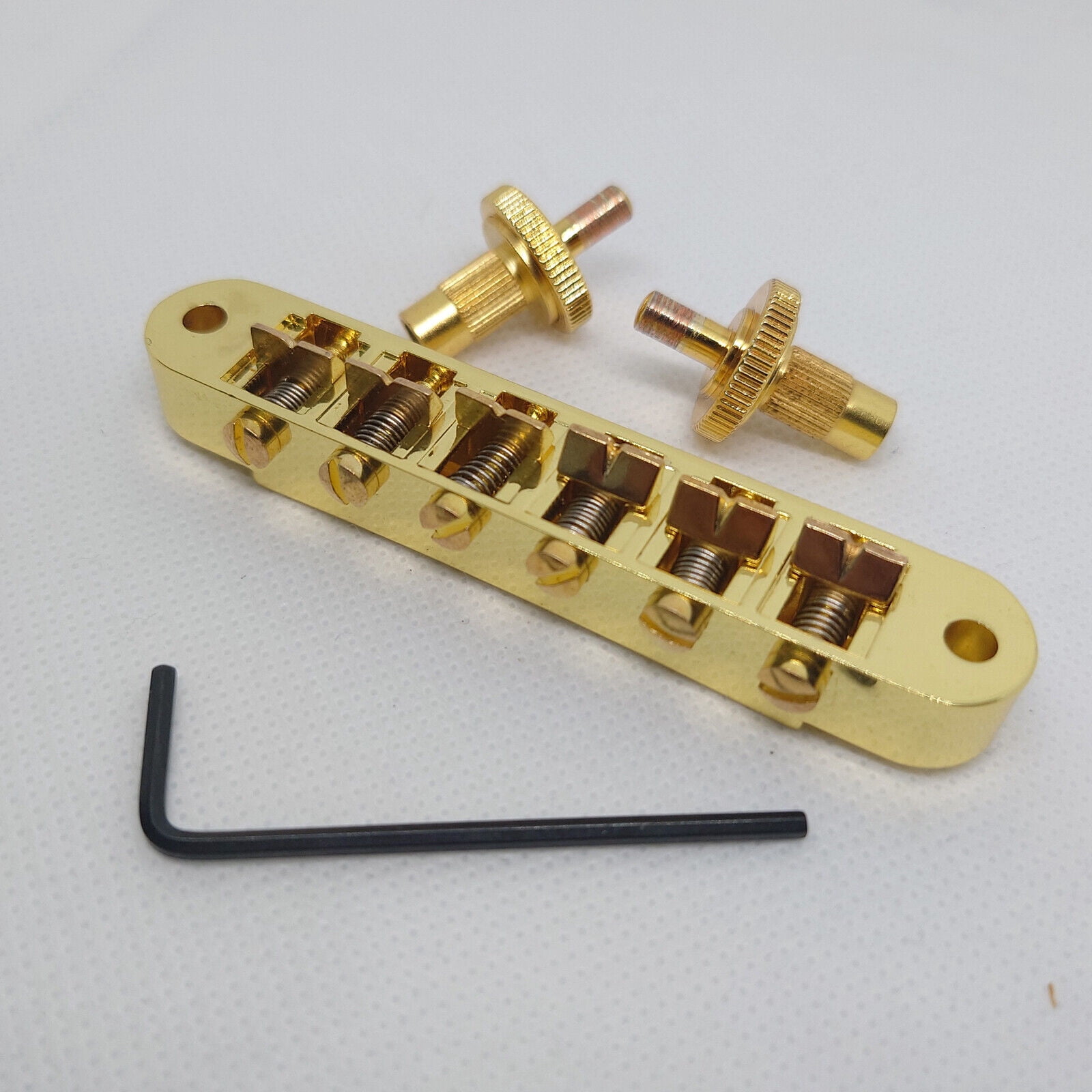 Gold Tune-O-Matic ABR-1 JB Guitar Bridge for LP, SG, Fly V Electric Guitars Replacement Parts