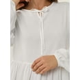 thumbnail image 3 of Maxi Dress with A-Form Fit and Crew Neck, 3 of 7