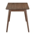 thumbnail image 4 of New Classic Furniture Oscar 5-piece Wood Counter Dining Set in Walnut, 4 of 10