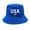 Blue, variant on Black American Flag Bucket Hat for Men Women 250th Anniversary USA Patriotic Fisherman Cap 4th of July Hat for Independence Day