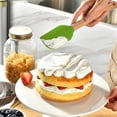 thumbnail image 3 of Silicone Spatula with Wooden Handle, Heat Resistant Kitchen Baking Turner, Nonstick Scraper for Mixing, Cooking, Cake Decorating, Batter, Food Preparation(Style B), 3 of 4