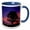 Blue/White, variant on 3drose, Mugo Pine Tree, Sunset, Switzerland - Eu29 Rnu0040 - Rolf Nussbaumer, 11oz Mug
