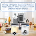 thumbnail image 6 of CREAMi Swirl Pints and Lids - 4 Pack, Compatible with NC700 Series Ninja Swirl Ice Cream & Soft Serve Makers, BPA-Free & Dishwasher Safe, 6 of 7
