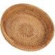 thumbnail image 2 of Cesta de frutas Cesta de pan de ratán tejida redonda Bandeja de mimbre natural Cestería Decoración Cesta de almacenamiento Frutas, verduras Pan Cocina, 2 of 5