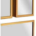 thumbnail image 3 of Bronze Metal Framed 5 Piece Accent Mirror Variety Set, 3 of 7