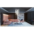 thumbnail image 3 of AFX Caden 36-inch LED Pendant with White Acrylic Satin Nickel Satin Nickel, 3 of 3