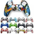thumbnail image 2 of Housse de Protection en Silicone Souple pour Manette Sony Playstation 5 PS5 Style Multicolore Housse de Protection en Silicone, 2 of 6