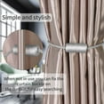 thumbnail image 4 of 6 Pack Magnetic Curtain Tiebacks Decor Rope Curtain Holdbacks Modern Curtain Ties for Drapes, 4 of 5