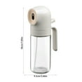 thumbnail image 3 of WSZZL Oil Spray Bottle, Glass Cooking Oil Sprayer, Leak Proof Kitchen Tool, Fine Mist Oil Dispenser, Perfect for Home Cooking, Barbecuing and Meal Prep, 3 of 4