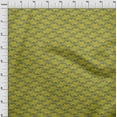 thumbnail image 4 of oneOone Rayon Olive Green Fabric Floral Craft Projects Decor Fabric Printed By The Yard 56 Inch Wide, 4 of 5