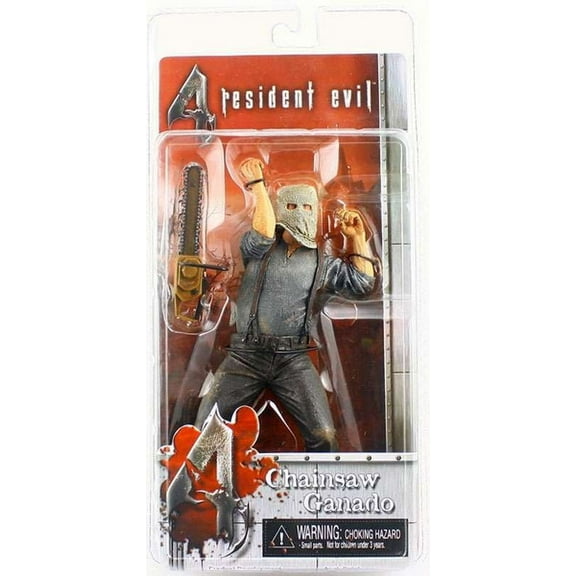 NECA Resident Evil Series 1  Chainsaw Ganado Action Figure