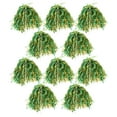 thumbnail image 1 of 10 pompones de plástico para animadoras, flores de mano de papel metálico, pompones para disfraces de animadoras, accesorios para bailes animados, 1 of 8