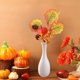 thumbnail image 5 of Decoraciones de Halloween, adornos de Halloween, flores simuladas, accesorios de decoración de Halloween para Acción de Gracias, flores artificiales falsas, decoración de ramas de calabaza y hojas de, 5 of 6