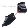thumbnail image 5 of Golberg Unisex No Show Socks - 6 Pack Low Cut Cotton Socks with Non-Slide Strips for a Secure Fit - Casual Sock for Low Rise Shoes (Size - Large), 5 of 5