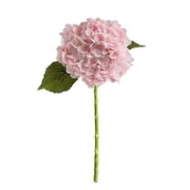 Holloyiver 20.8In Hydrangea Artificial Flowers, Latex Large Real Touch Faux Hydrangea Flowers with Stems for Home Decor Outdoor Valentine’s Day Bouquets DIY Floral Arrangements