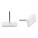 thumbnail image 1 of Clavo para patas de muebles, almohadilla protectora cuadrada para patas de sillas y mesas 19mm x 10mm plástico 20pcs, 1 of 4