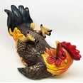 thumbnail image 4 of ALPHA ROOSTER CHICKEN WINE HOLDER KITCHEN DECORATION SCULPTURE STATUE, 4 of 4