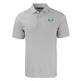 thumbnail image 2 of Men's Cutter & Buck  Gray North Dakota Forge Eco Double Stripe Stretch Recycled Polo, 2 of 3