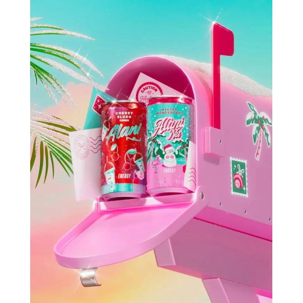 Alani Energy Drink Mini Merry Mix Holiday Flavors Sugar Free