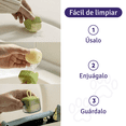 thumbnail image 4 of Mini Rodillo Quitapelusas Portátil, Reutilizable Y Lavable Verde, 4 of 4
